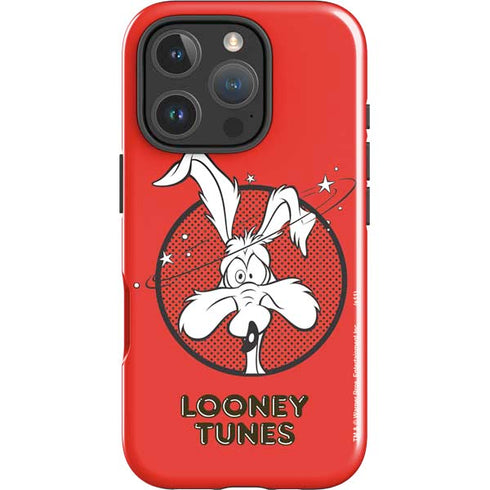 Looney Tunes Wile E Coyote Stars iPhone 16 Pro Max Impact Case